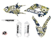 Husqvarna TC 250 Dirt Bike Freegun Eyed Graphic Kit Blue Yellow LIGHT