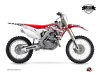 Kit Déco Moto Cross Freegun Eyed Honda 250 CRF Rouge Bleu LIGHT