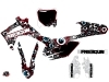 Kit Déco Moto Cross Freegun Eyed Honda 250 CRF Rouge Bleu