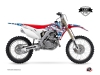 Kit Déco Moto Cross Freegun Eyed Honda 250 CRF Rouge LIGHT