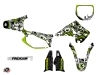 Kawasaki 250 KX Dirt Bike Freegun Eyed Graphic Kit Green