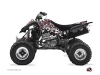 Suzuki 250 LTZ ATV Freegun Eyed Graphic Kit Grey Red