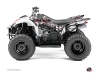 Yamaha 350-450 Wolverine ATV Freegun Eyed Graphic Kit Red