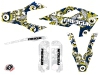 Kit Déco Moto Cross Freegun Eyed Husqvarna FC 350 Bleu Jaune LIGHT