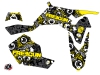 Suzuki 450 LTR ATV Freegun Eyed Graphic Kit Yellow
