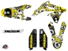 Suzuki 450 RMZ Dirt Bike Freegun Eyed Graphic Kit Yellow LIGHT