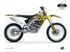 Kit Déco Moto Cross Freegun Eyed Suzuki 450 RMZ Jaune LIGHT