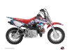 Kit Déco Moto Cross Freegun Eyed Honda 50 CRF Rouge