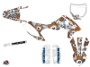 KTM 50 SX Dirt Bike Freegun Eyed Graphic Kit Orange