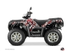 Kit Déco Quad Freegun Eyed Polaris 850 Sportsman Touring Rouge Gris