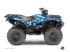 Kit Déco Quad Freegun Eyed Yamaha 700-708 Grizzly Bleu