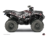 Yamaha 700-708 Grizzly ATV Freegun Eyed Graphic Kit Red