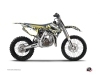 Kit Déco Moto Cross Freegun Eyed Husqvarna TC 85 Bleu Jaune