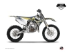 Husqvarna TC 85 Dirt Bike Freegun Eyed Graphic Kit Blue Yellow LIGHT