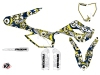 Kit Déco Moto Cross Freegun Eyed Husqvarna TC 85 Bleu Jaune