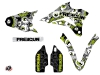 Kit Déco Moto Cross Freegun Eyed Kawasaki 85 KX Vert LIGHT