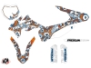 KTM 85 SX Dirt Bike Freegun Eyed Graphic Kit Orange