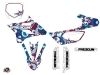 Yamaha 85 YZ Dirt Bike Freegun Eyed Graphic Kit Red