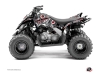 Yamaha 90 Raptor ATV Freegun Eyed Graphic Kit Red