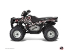 Polaris 90 Sportsman ATV Freegun Eyed Graphic Kit Grey Red