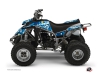 Kit Déco Quad Freegun Eyed Yamaha Blaster Bleu