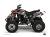 Yamaha Blaster ATV Freegun Eyed Graphic Kit Red