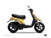 Kit Déco Scooter Freegun Eyed MBK Booster Jaune