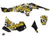 Can Am DS 450 ATV Freegun Eyed Graphic Kit Yellow