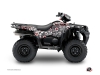 Kit Déco Quad Freegun Eyed Suzuki King Quad 750 Gris Rouge