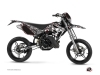 Beta RR 50 Motard 50cc Freegun Eyed Graphic Kit Grey Red