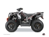 Kit Déco Quad Freegun Eyed Polaris Scrambler 850-1000 XP Gris Rouge