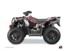 Kit Déco Quad Freegun Eyed Polaris Scrambler 850-1000 XP Rouge Gris