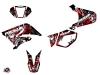 Yamaha DT 50 50cc Freegun Firehead Graphic Kit Red