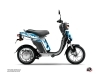 MBK Eco-3 Scooter Fun Graphic Kit Blue