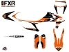 Kit Déco Moto Cross FXR N4 KTM EXC-EXCF Orange