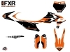 Kit Déco Moto Cross FXR N4 KTM 125 SX Orange