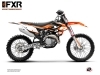 Kit Déco Moto Cross FXR N4 KTM 350 SXF Orange