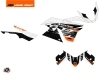 KTM 1090 Adventure Street Bike Gear Graphic Kit White