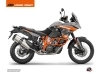 Kit Déco Moto Gear KTM 1090 Adventure R Gris Orange