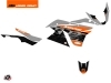 KTM 1090 Adventure R Street Bike Gear Graphic Kit Grey Orange