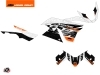 KTM 1190 Adventure Street Bike Gear Graphic Kit White