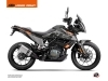 KTM 390 Adventure Street Bike Gear Graphic Kit Grey Orange