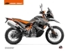 KTM 890 Adventure R Street Bike Gear Graphic Kit Grey Orange