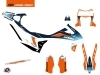 KTM 690 ENDURO R Dirt Bike Genesis Graphic Kit Blue