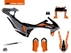 KTM 690 ENDURO R Dirt Bike Genesis Graphic Kit Black