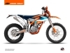 KTM 250 FREERIDE Dirt Bike Genesis Graphic Kit Blue