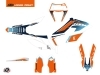 KTM 250 FREERIDE Dirt Bike Genesis Graphic Kit Blue