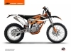 Kit Déco Moto Cross Genesis KTM 350 FREERIDE Noir