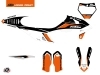 Kit déco Moto Cross Genesis KTM 450 SMR Noir