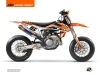 KTM 450 SMR Dirt Bike Global Graphic Kit Orange